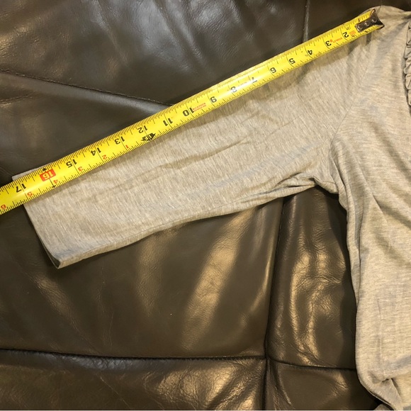 Talbots Folded Neckline Top - Picture 6 of 7